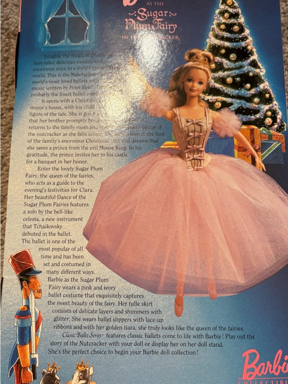 Barbie Pink and Gold Sugar Plum Fairy Doll - Picture 3 of 3